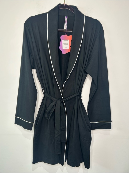 Other - YITTY Cloud Jersey Sleep Robe by Fabletics, in Black, size Medium NWT